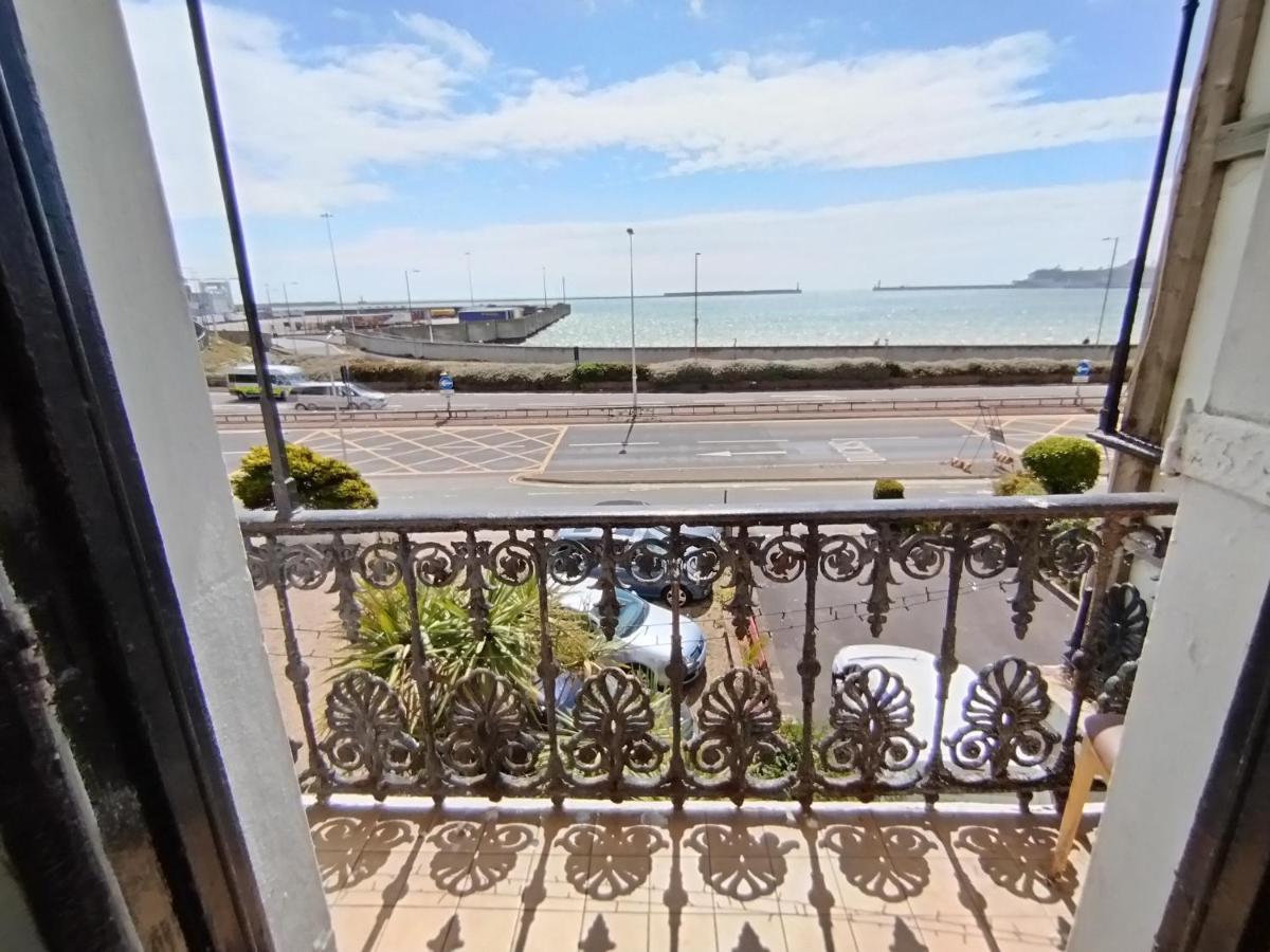 Sea View Studio Flat With Balcony, Parking Apartment Dover Luaran gambar